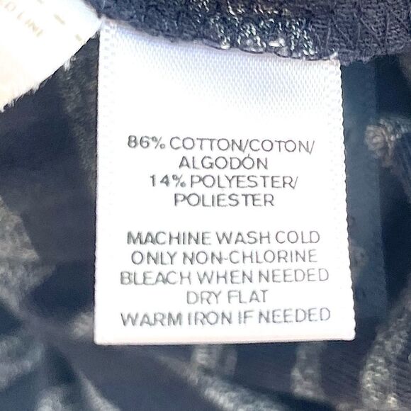 Loft Casual Heathered Navy Stripe Maxi Skirt - Picture 6 of 7